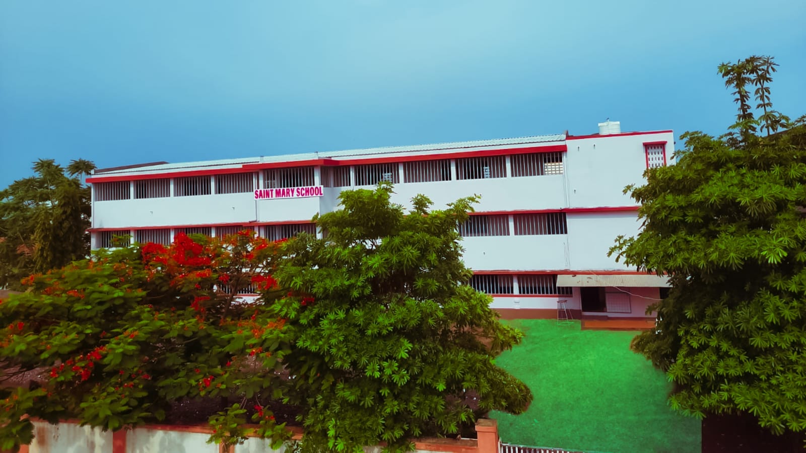 Students at Saint Mary School